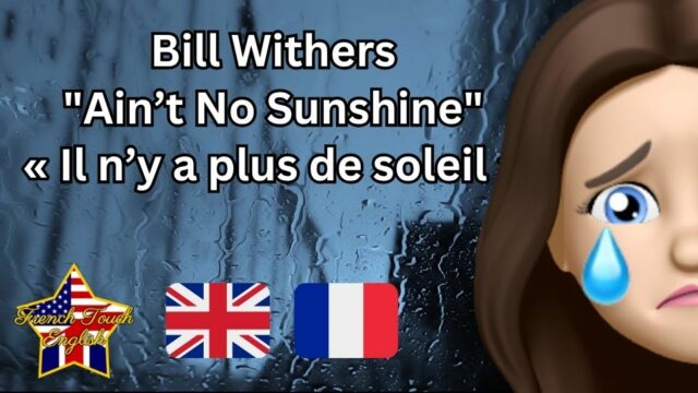 Bill Withers - Ain't No Sunshine