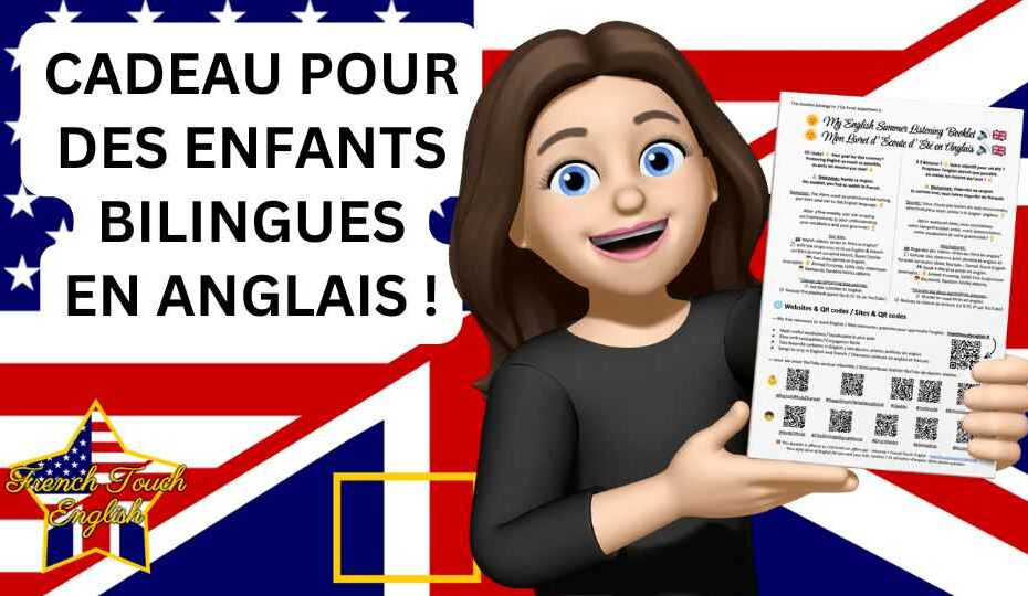 Mon livret d'anglais pour des enfants bilingues en anglais